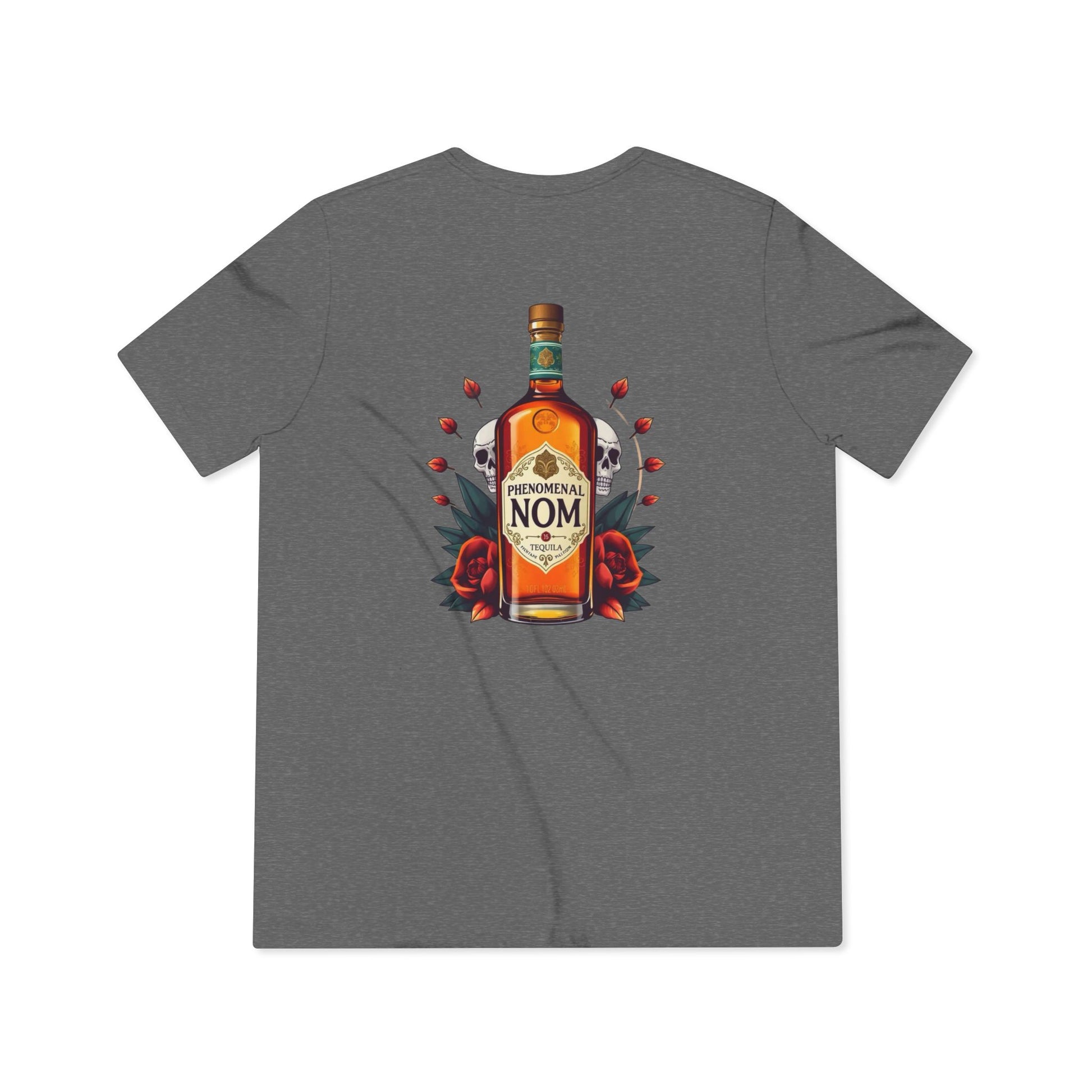 Bottle and skulls (back)