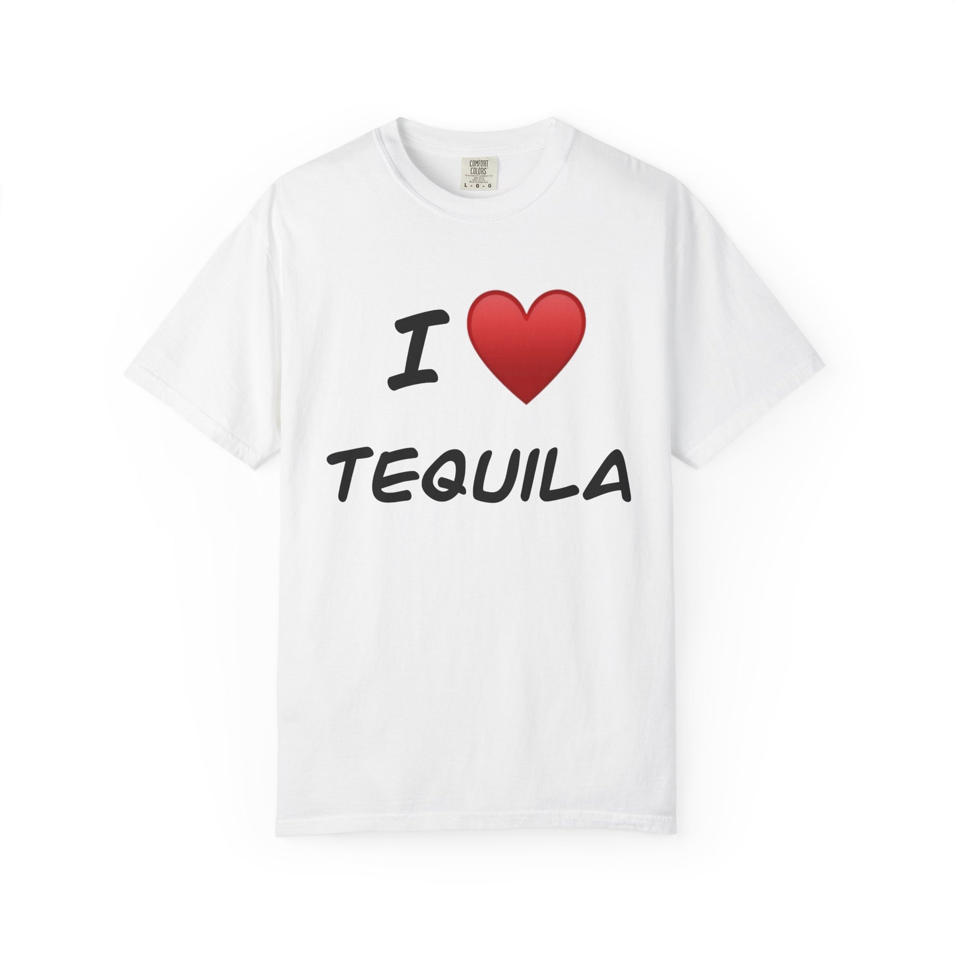 I Love Tequila Unisex Garment-Dyed T-Shirt | Perfect for Parties & Celebrations