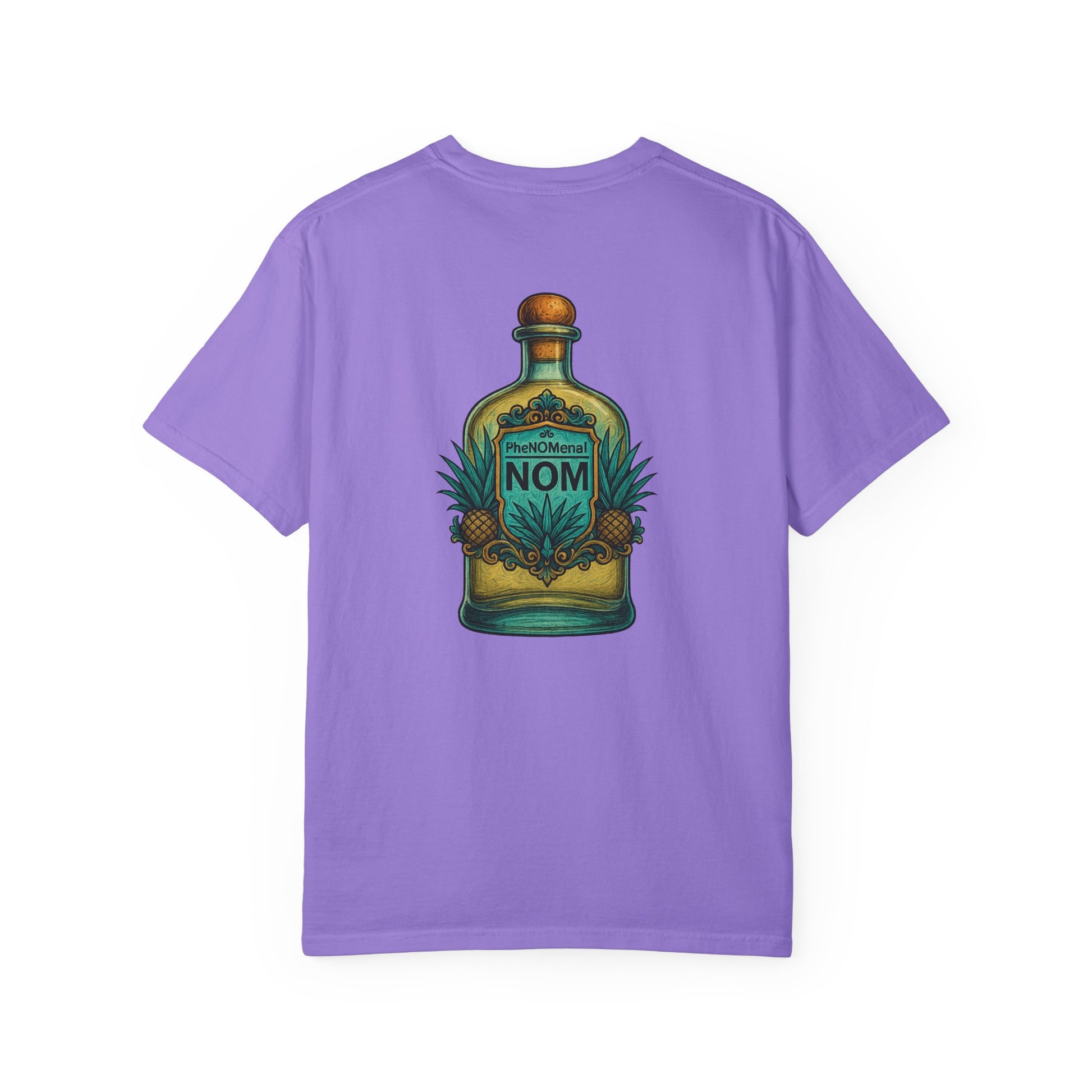Hello tequila, bottle on back