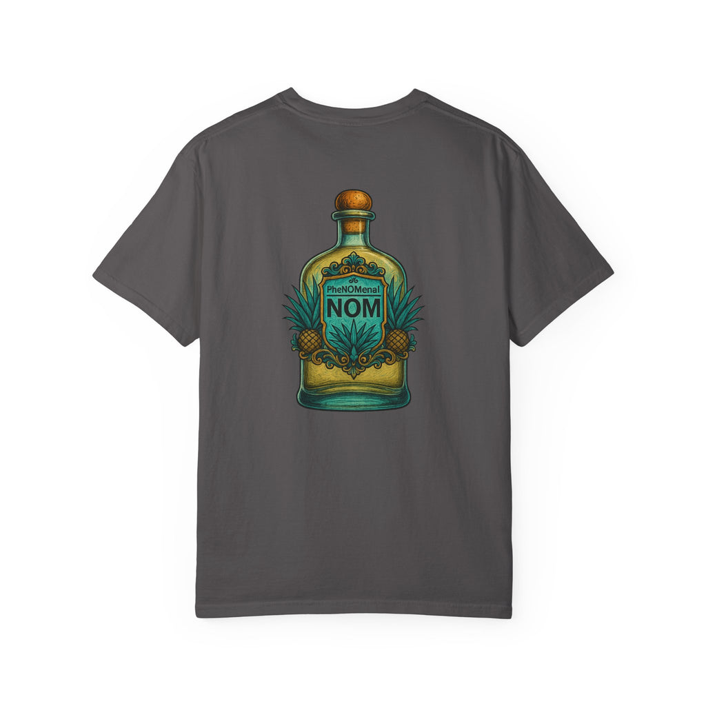 Hello tequila, bottle on back