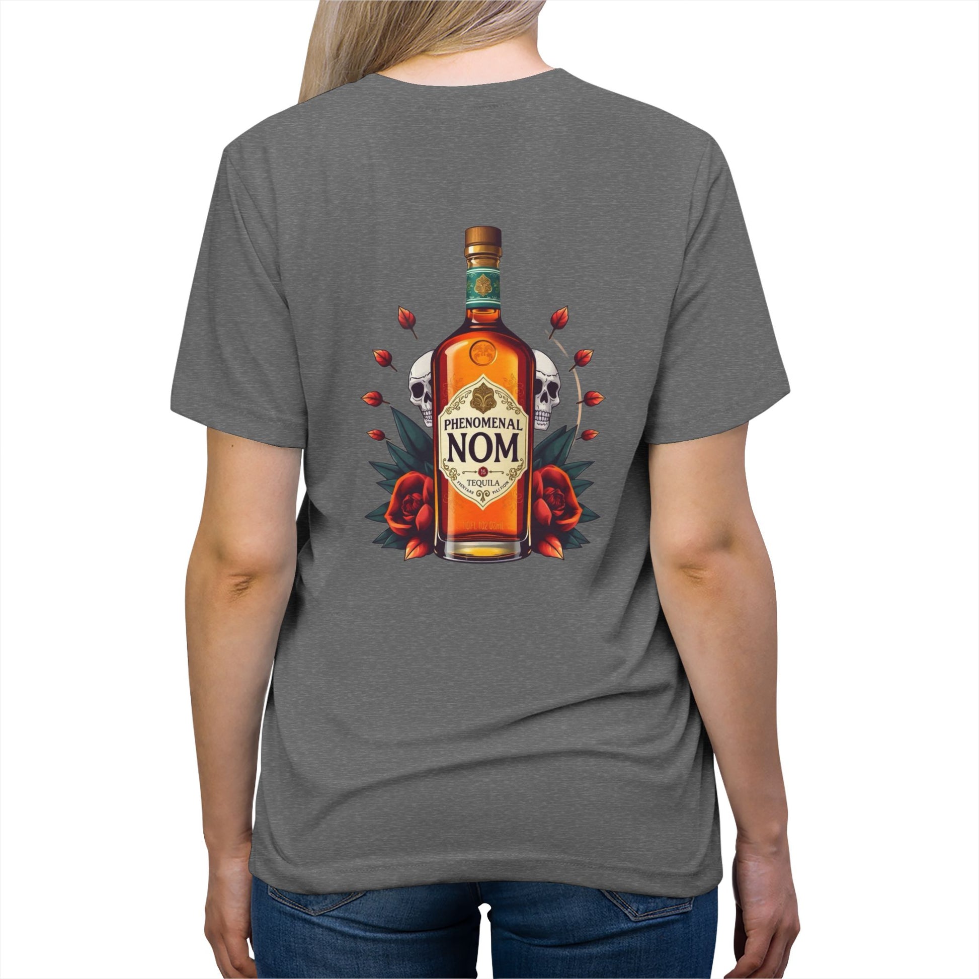 Bottle and skulls (back)