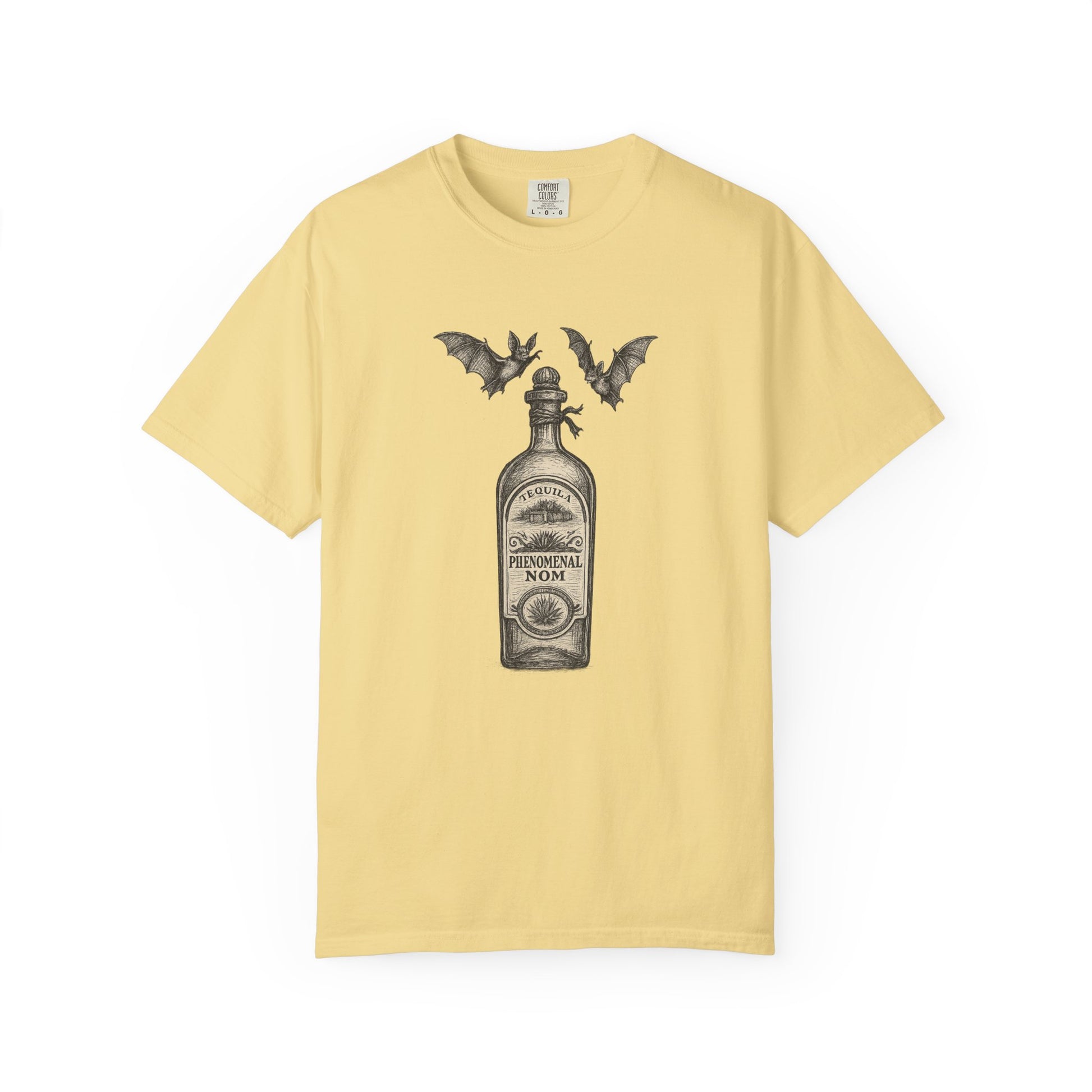P NOM fort bottle with bats
