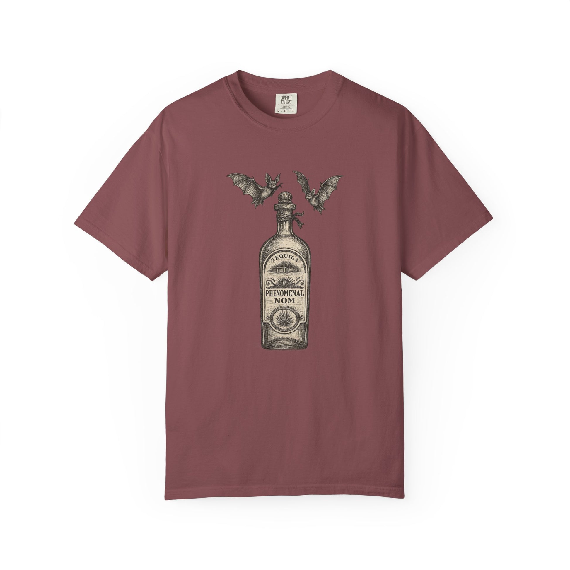 P NOM fort bottle with bats