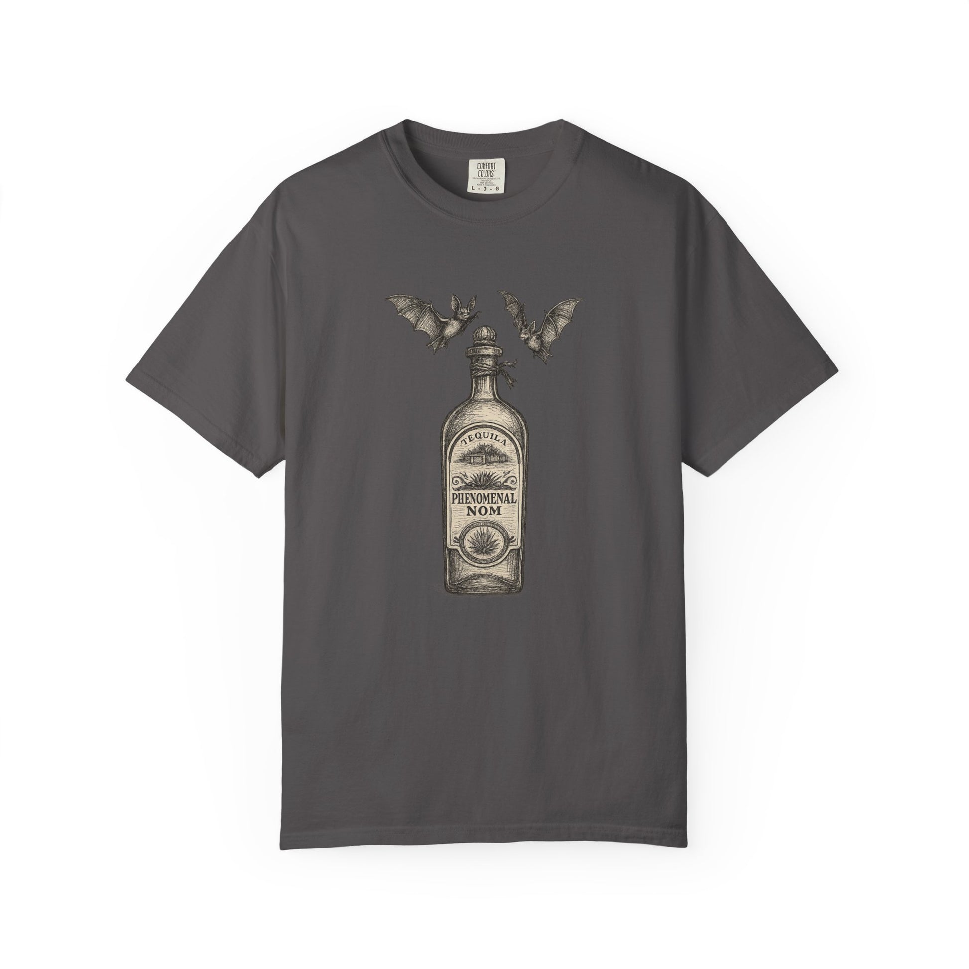 P NOM fort bottle with bats