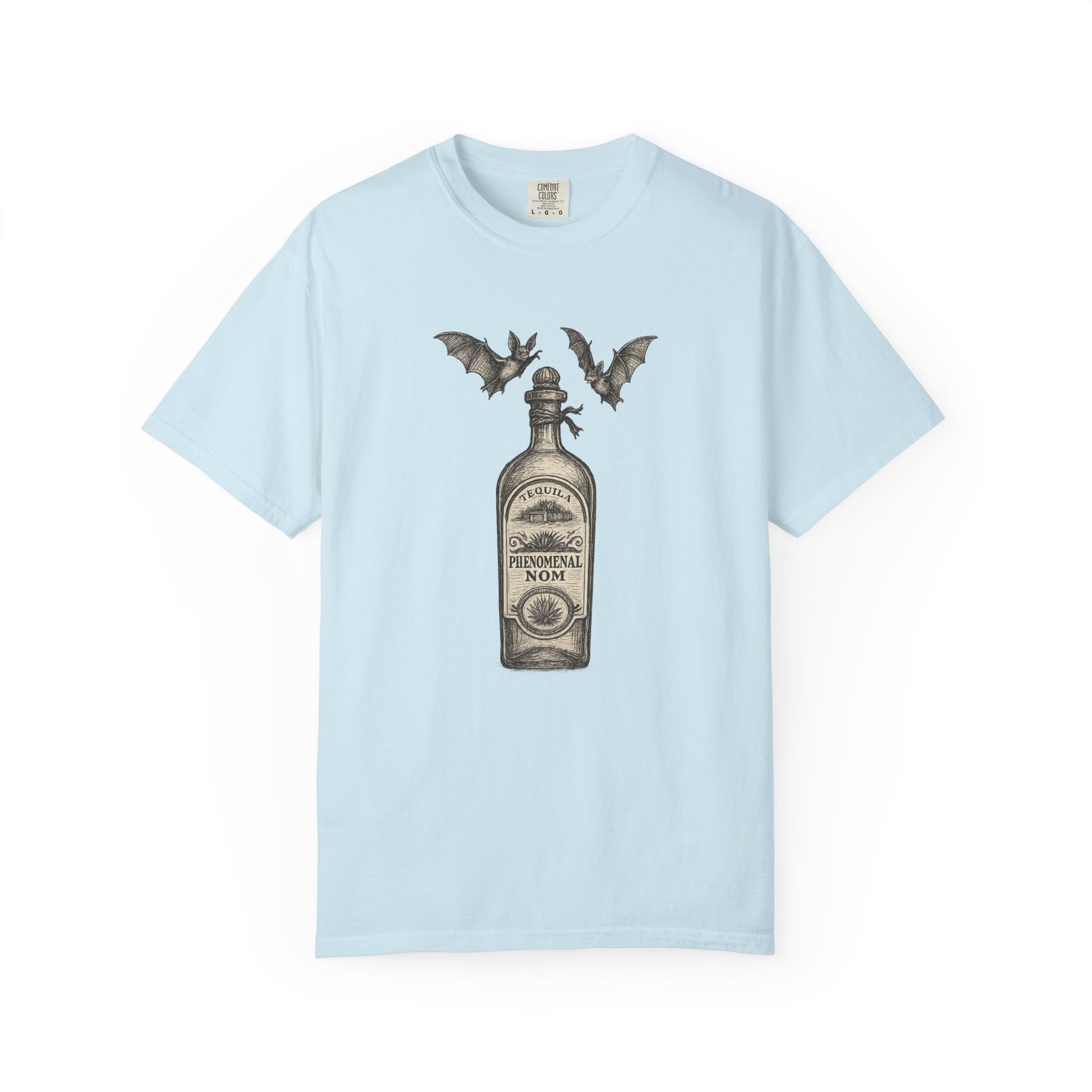 P NOM fort bottle with bats