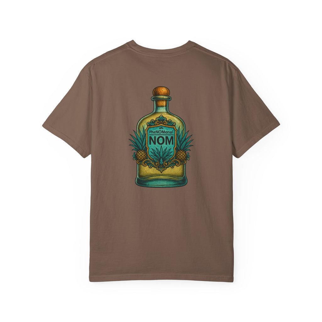 Hello tequila, bottle on back