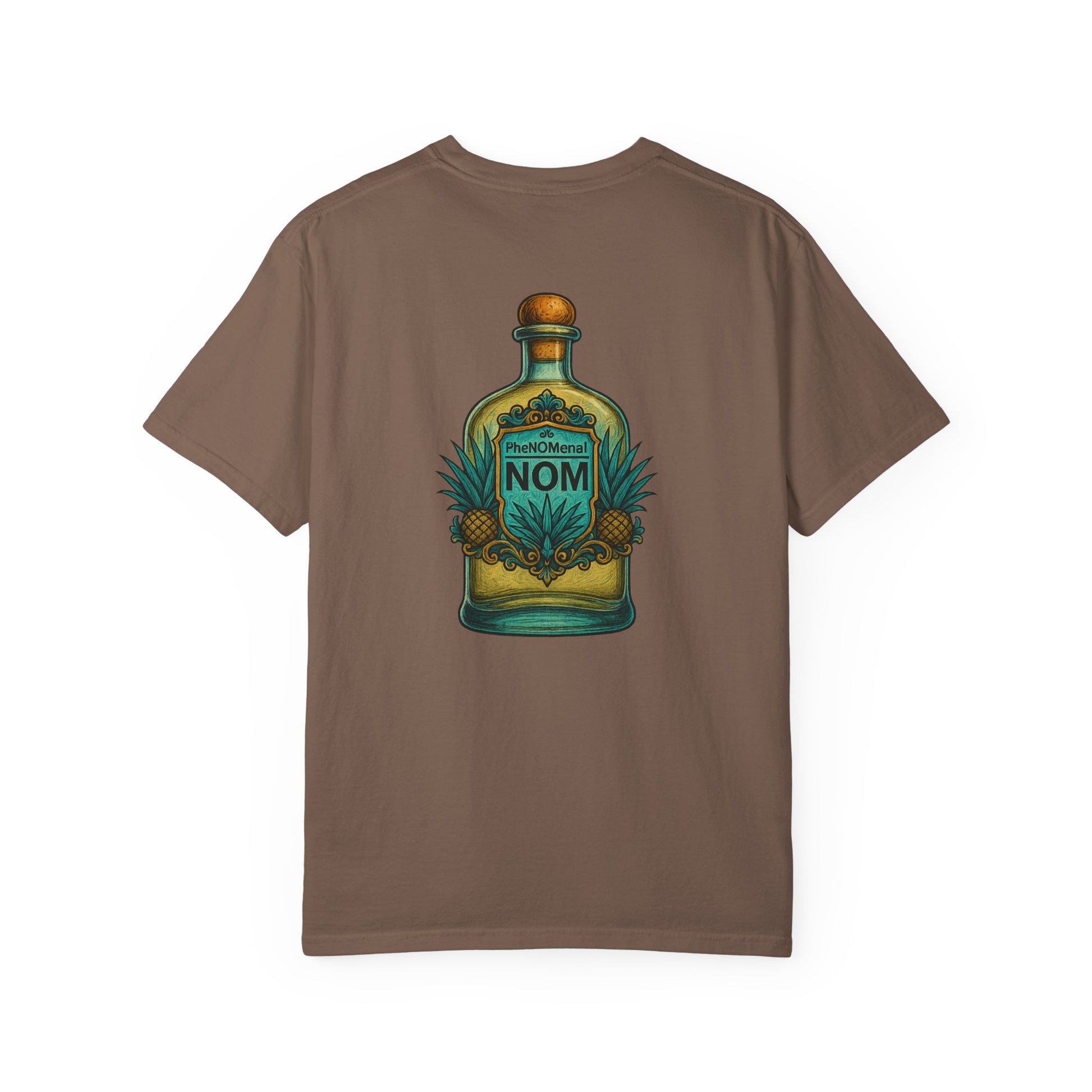 Hello tequila, bottle on back