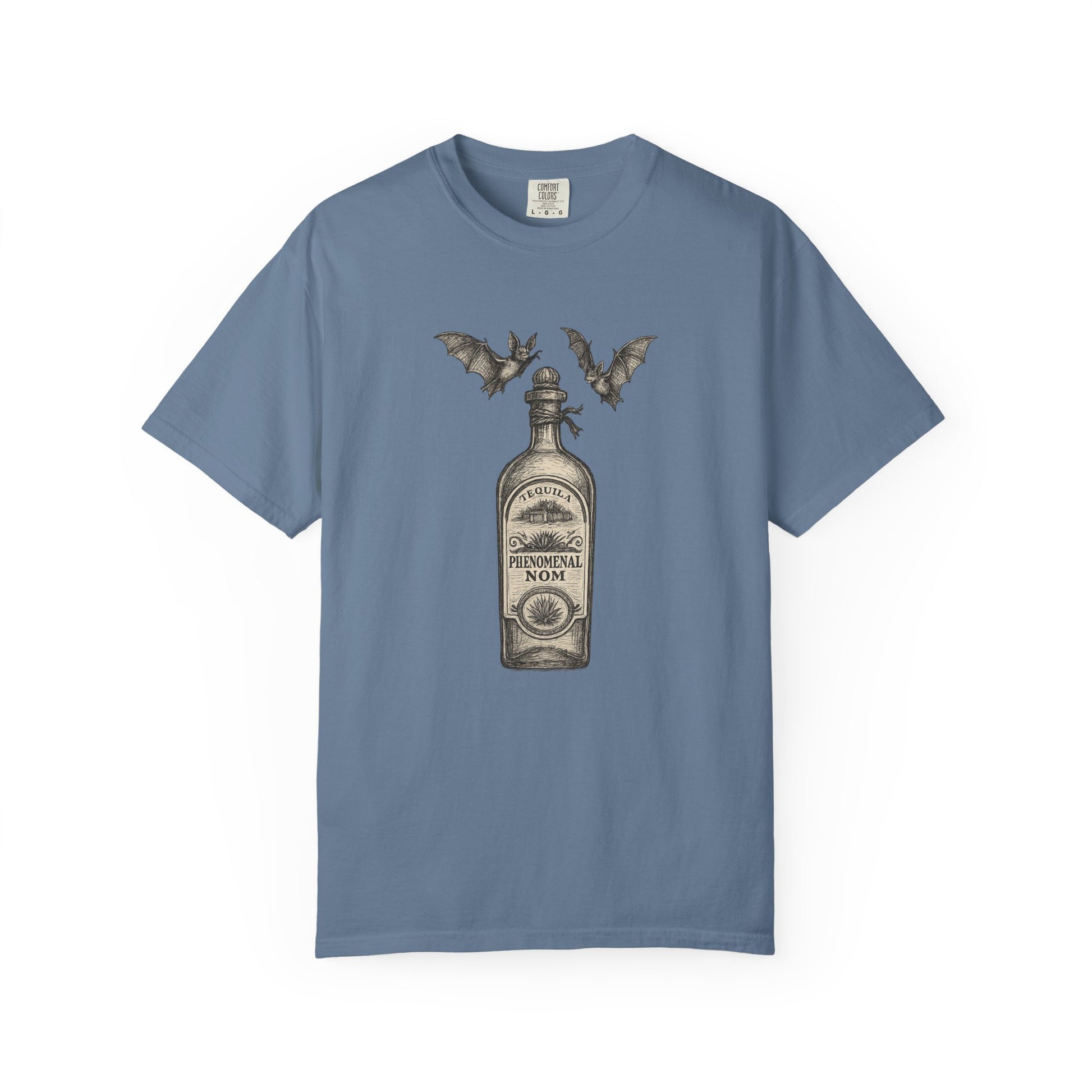 P NOM fort bottle with bats