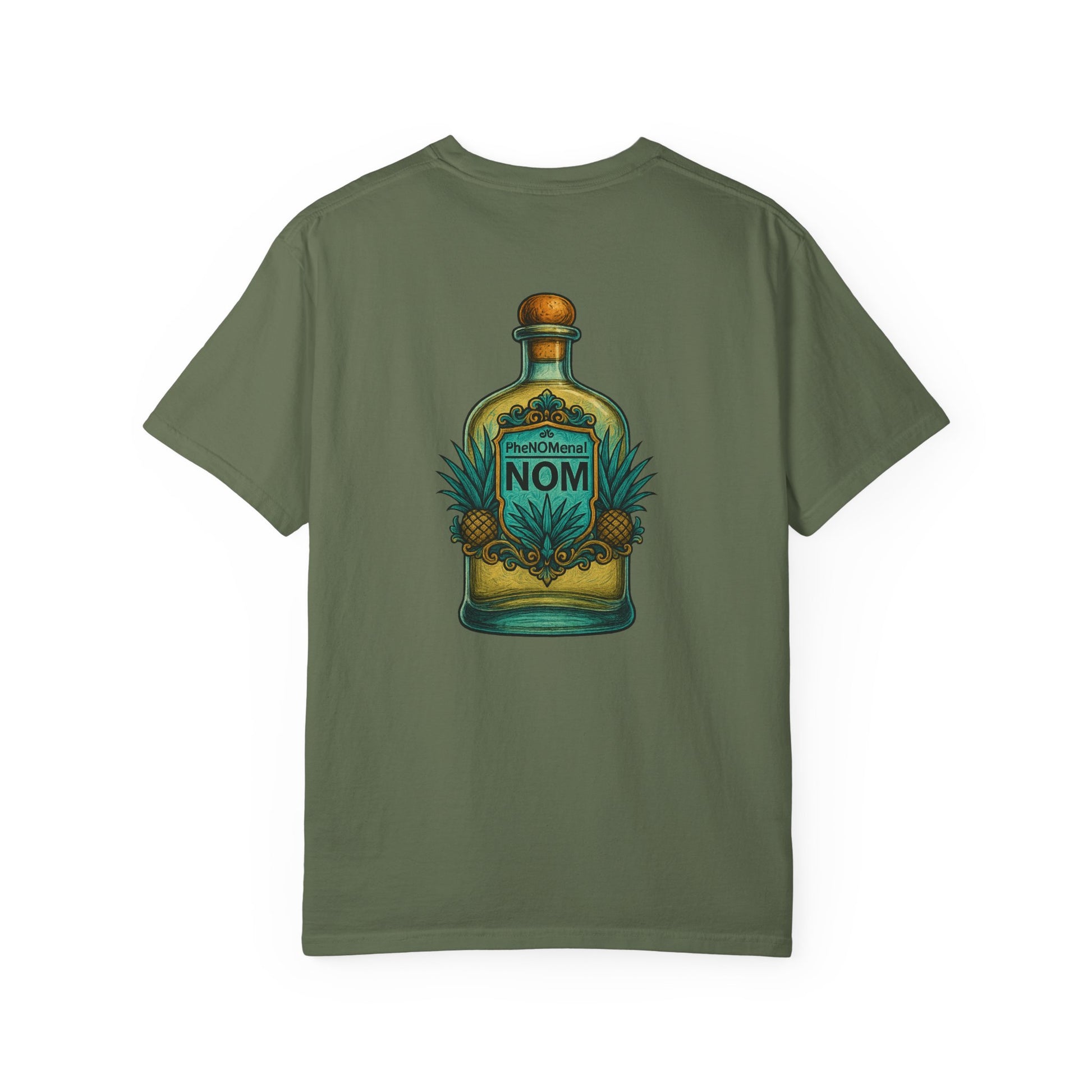 Hello tequila, bottle on back