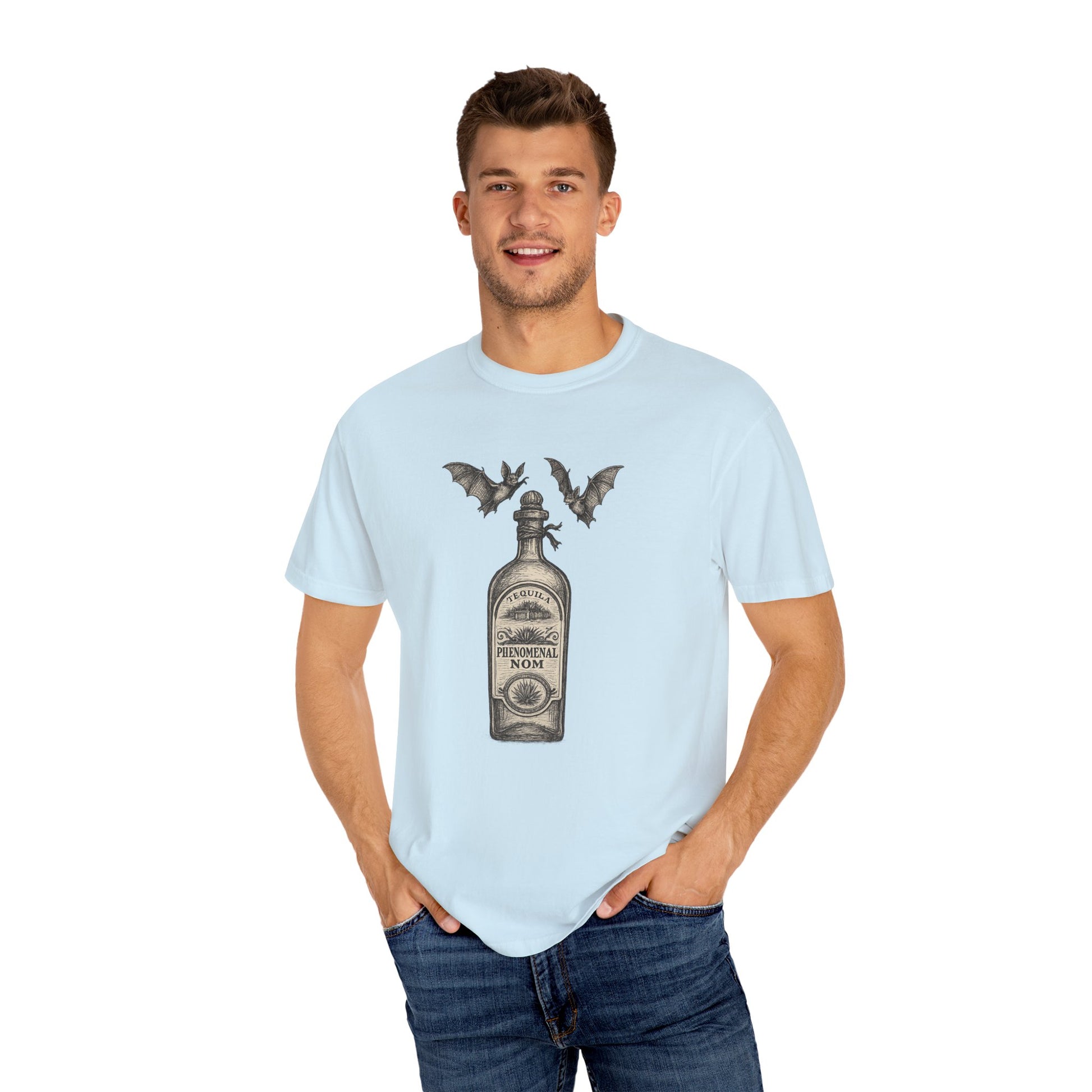 P NOM fort bottle with bats