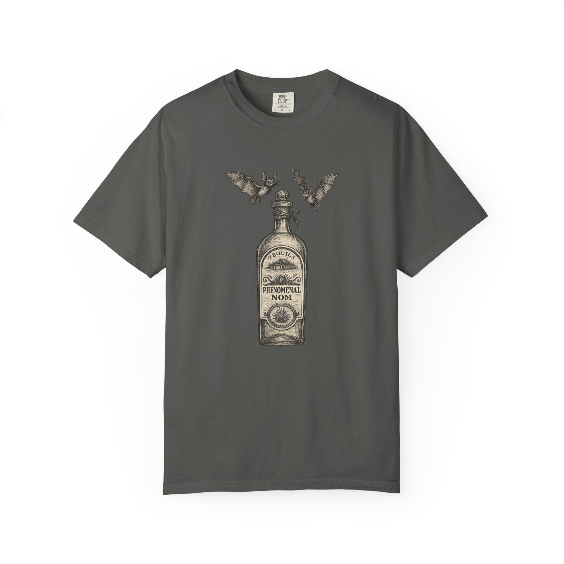 P NOM fort bottle with bats