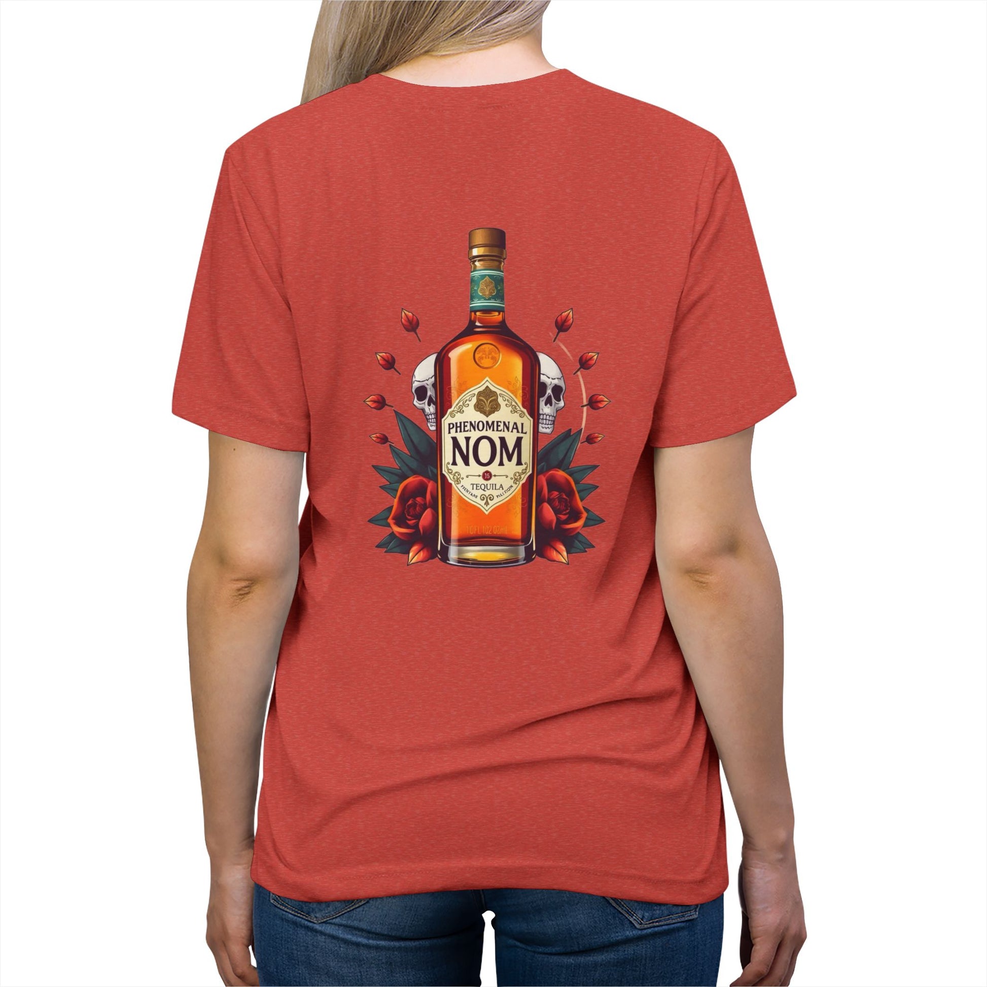 Bottle and skulls (back)