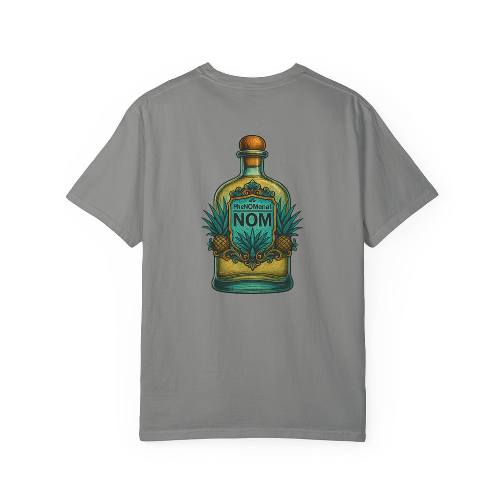 Hello tequila, bottle on back