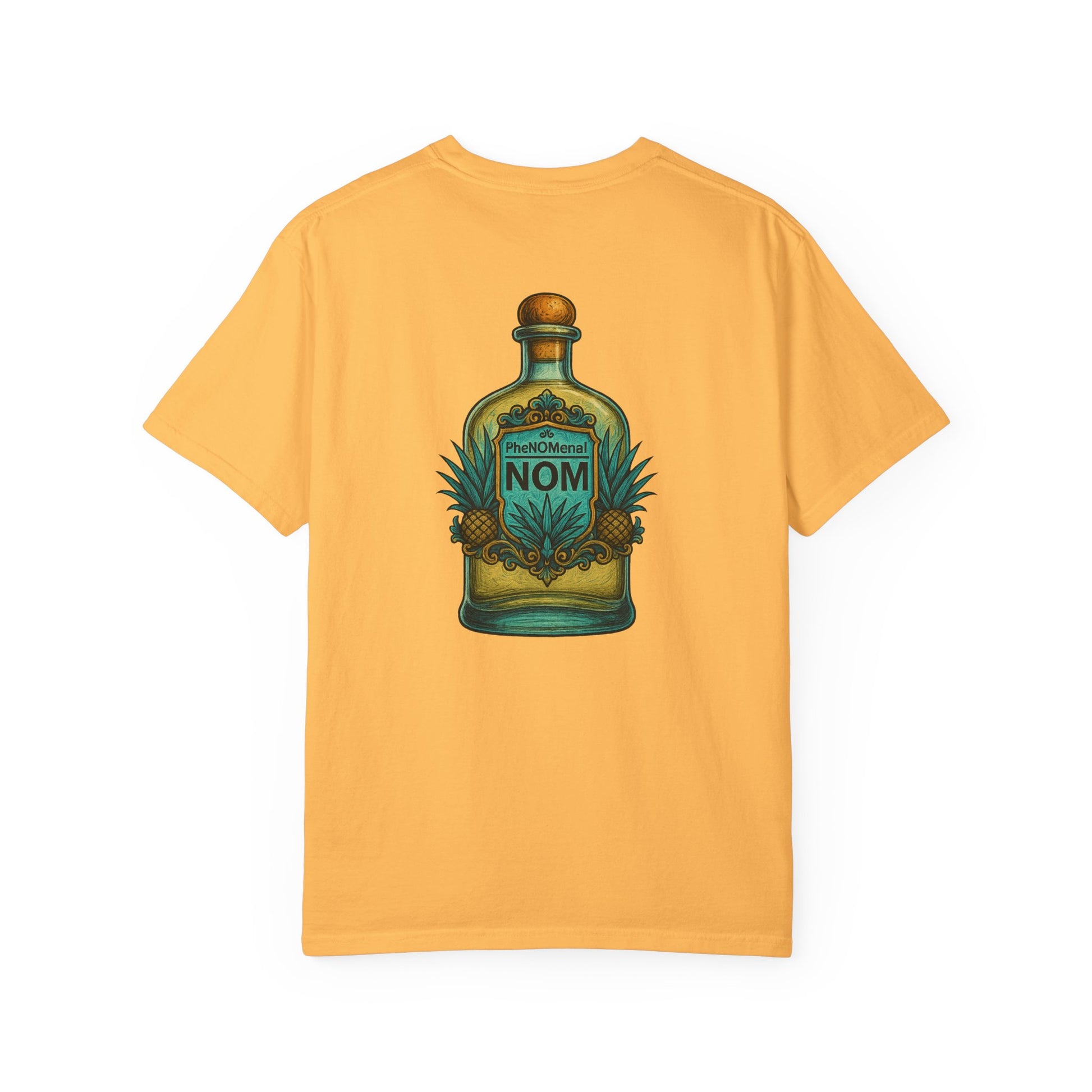 Hello tequila, bottle on back