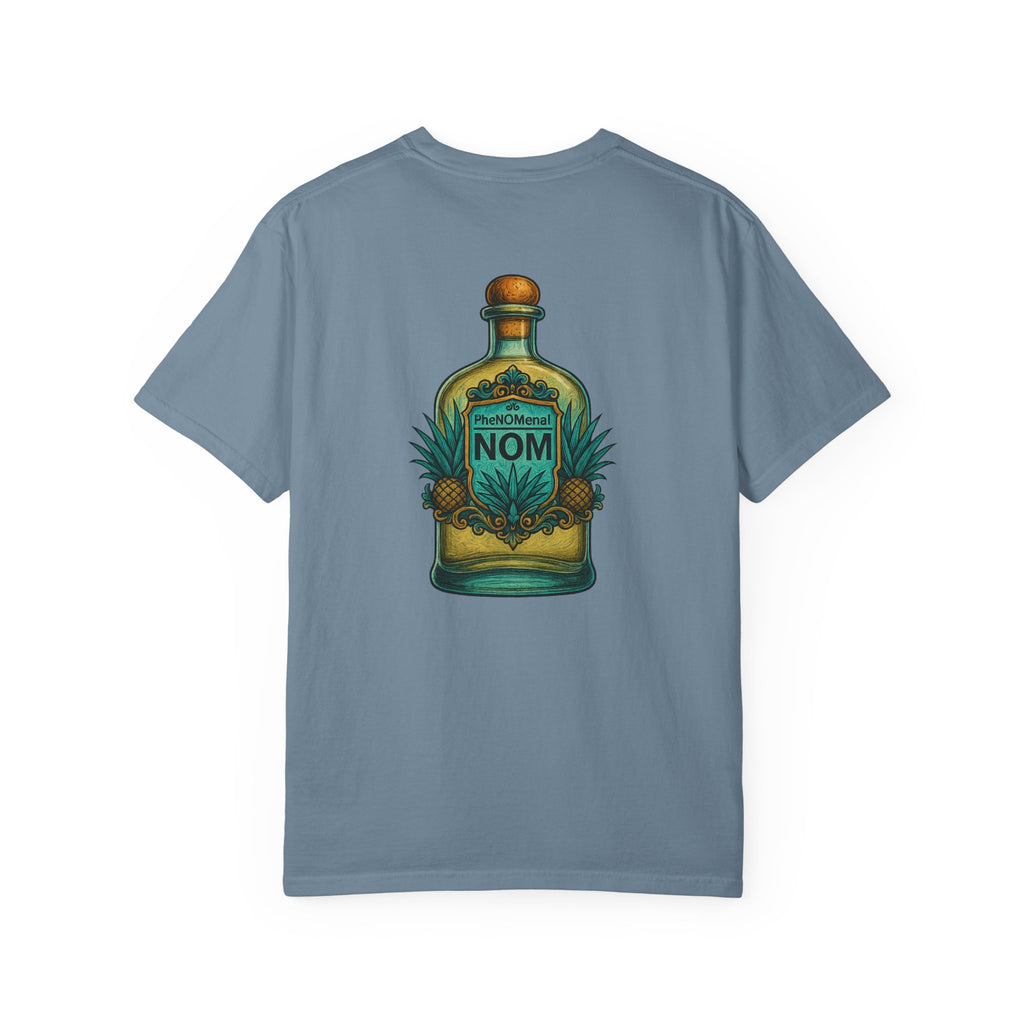 Hello tequila, bottle on back
