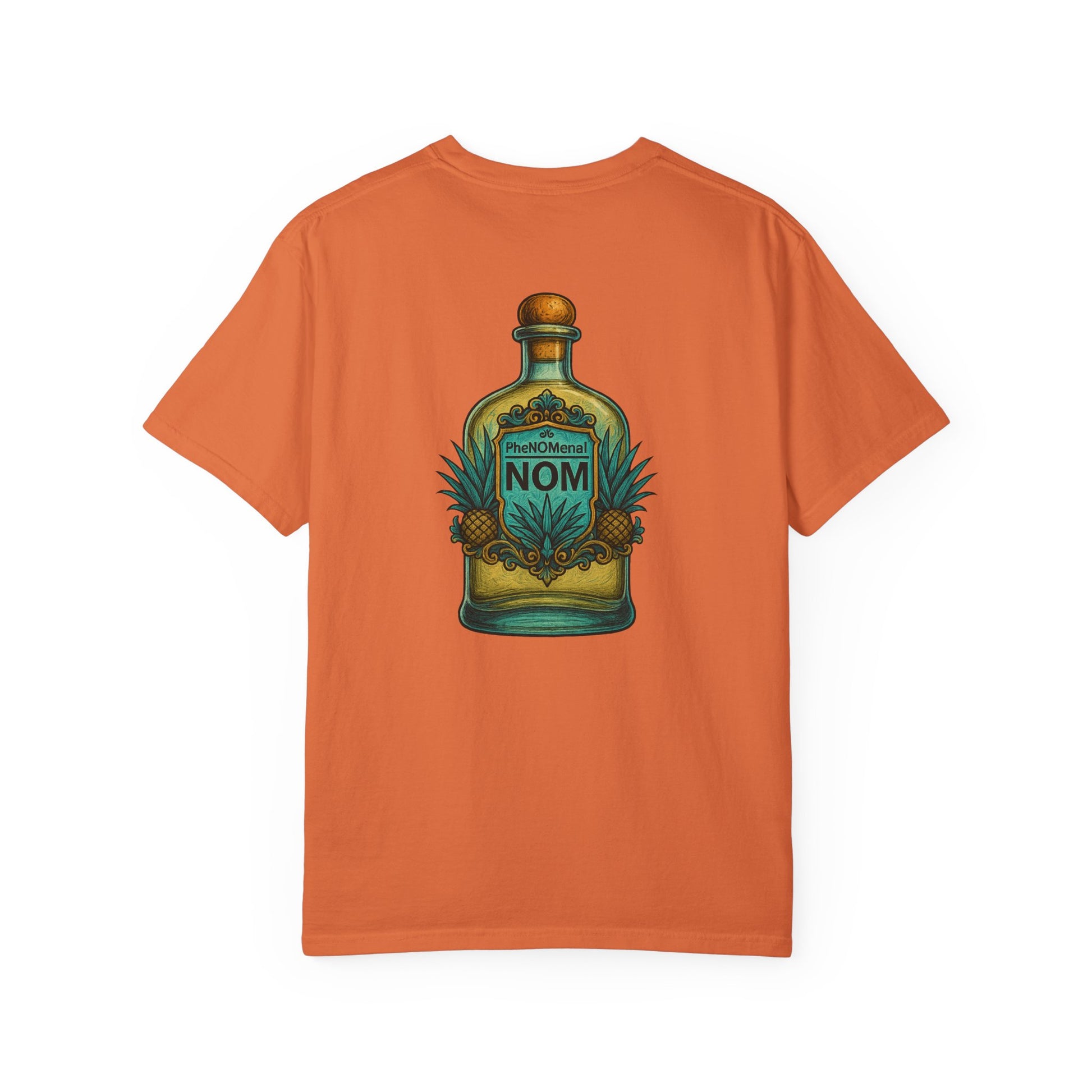 Hello tequila, bottle on back