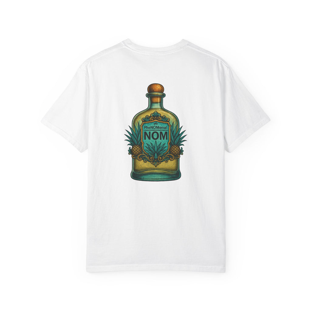 Hello tequila, bottle on back