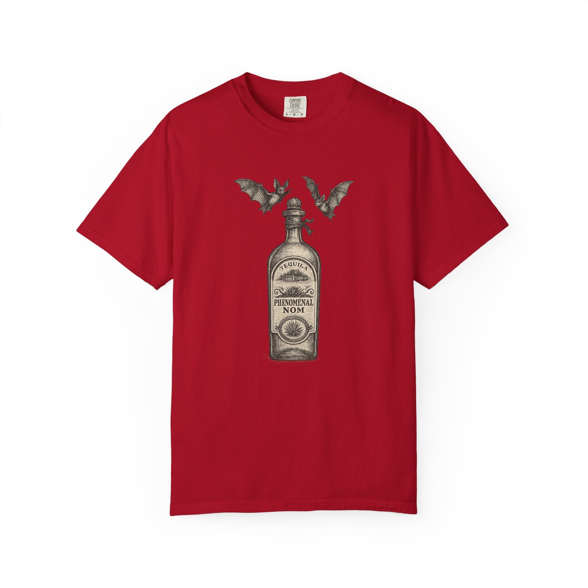 P NOM fort bottle with bats