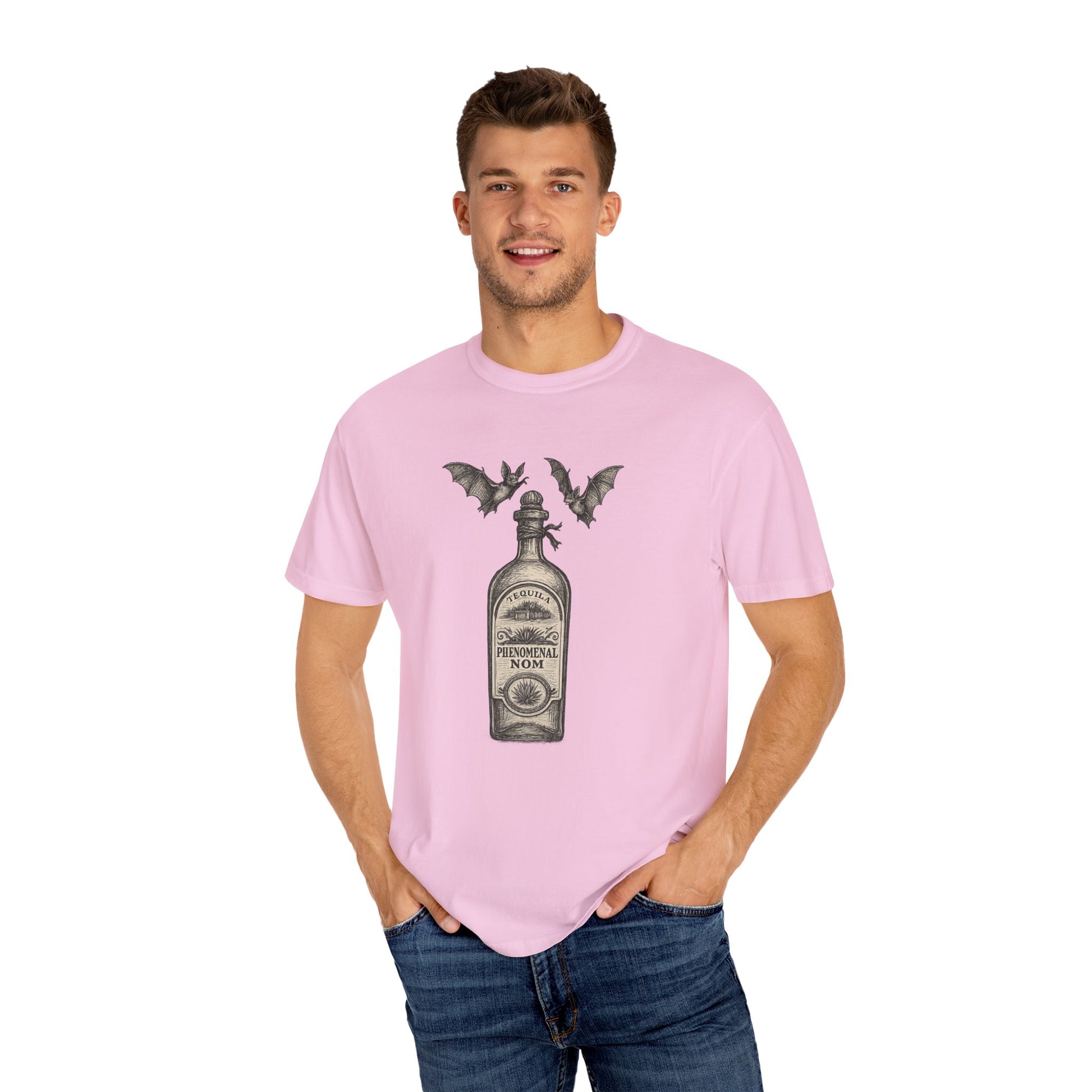P NOM fort bottle with bats
