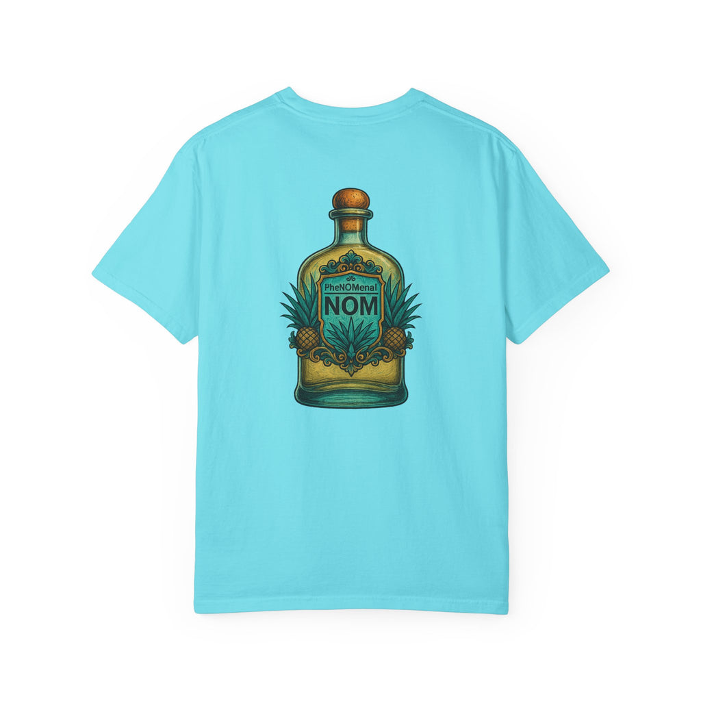 Hello tequila, bottle on back