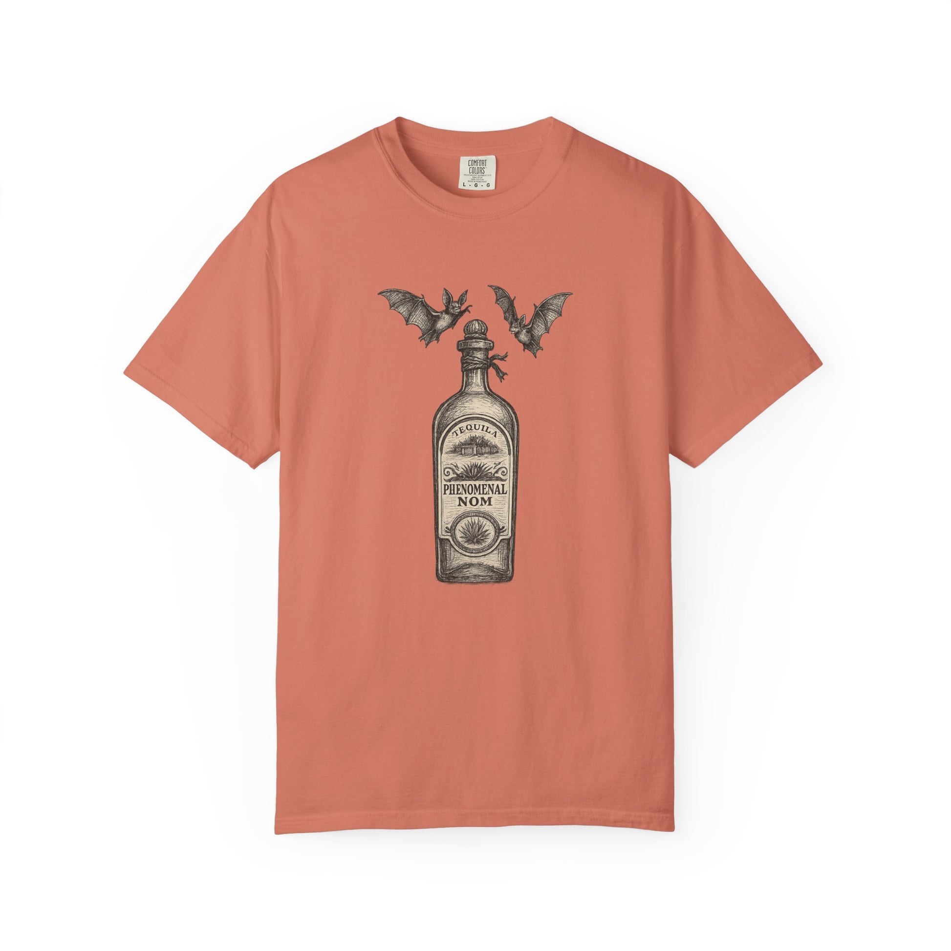 P NOM fort bottle with bats